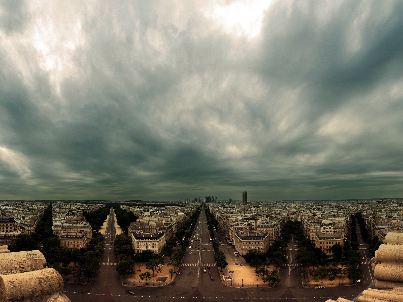 Fond d'ecran Boulevards parisiens