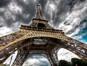 Tour Eiffel dans grisaille