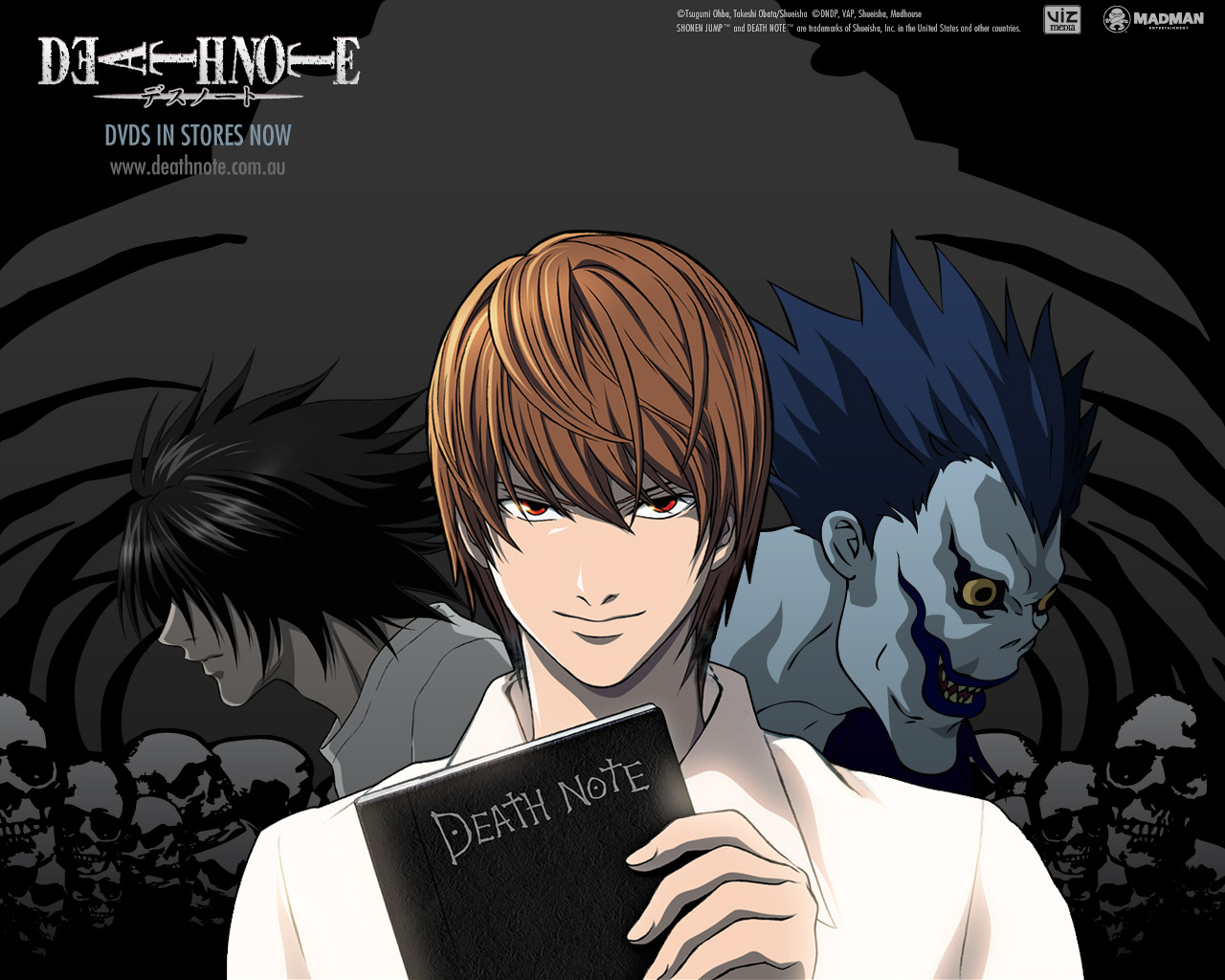 Fond d'ecran Death Note hros