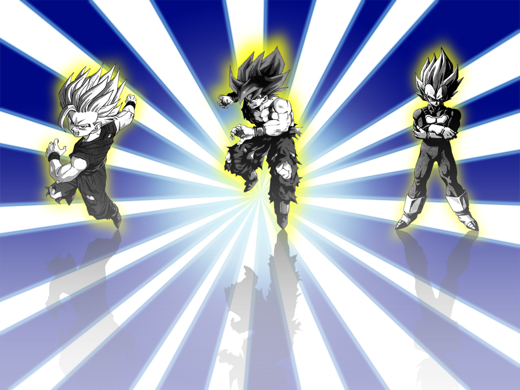 Fond d'ecran Super Sayens