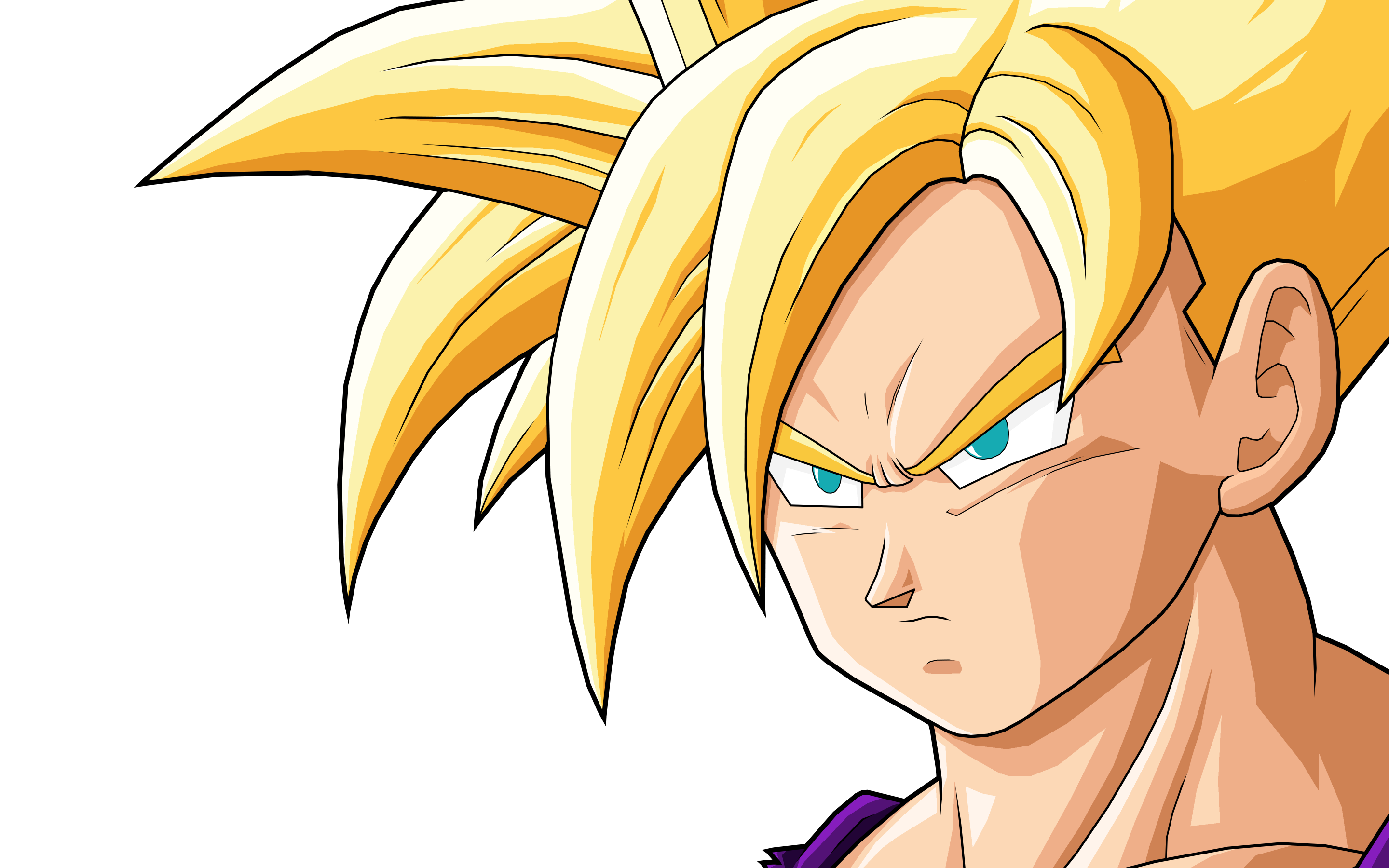 Fond d'ecran DBZ Gohan Sayen