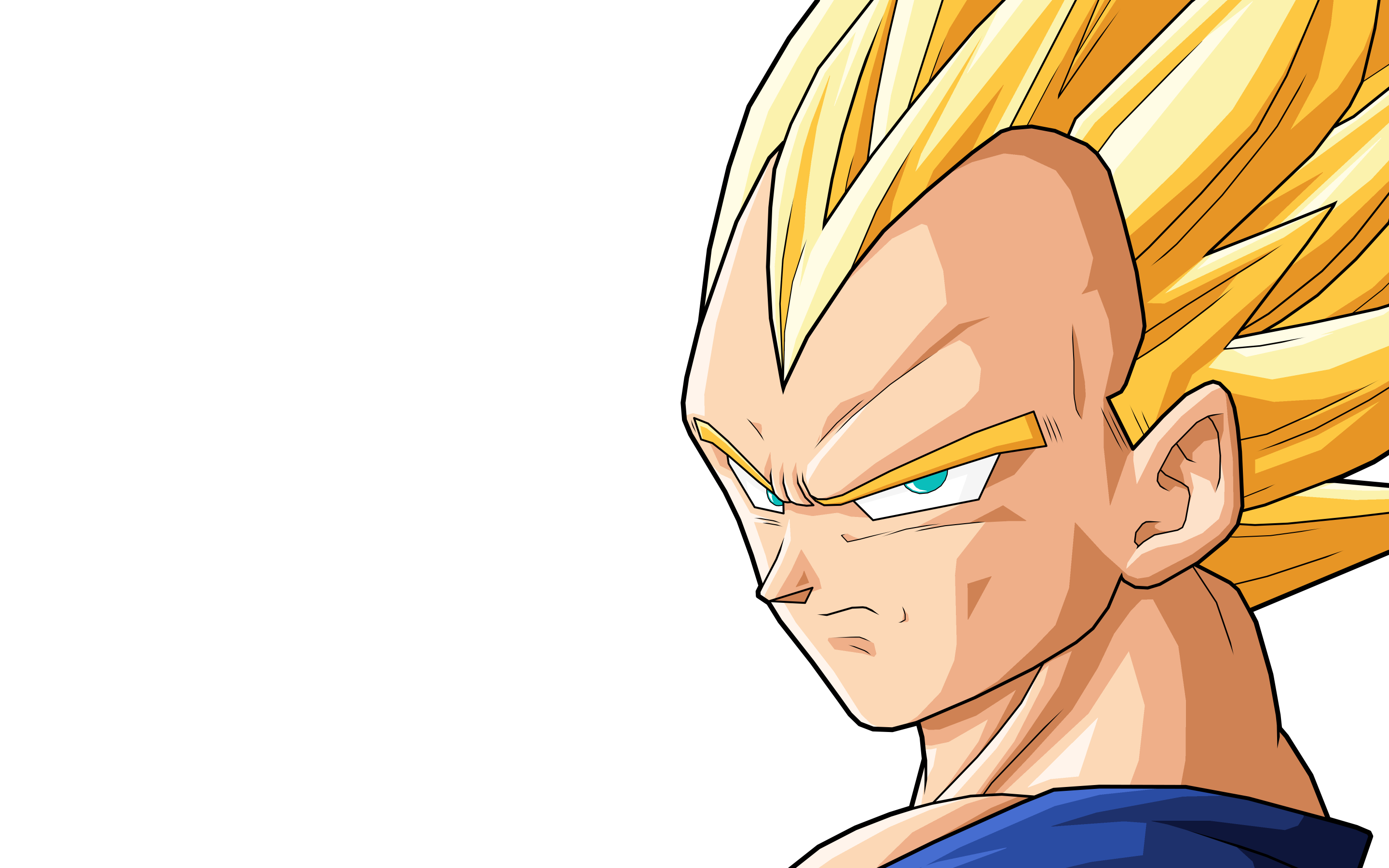 Fond d'ecran DBZ Vegeta Sayen