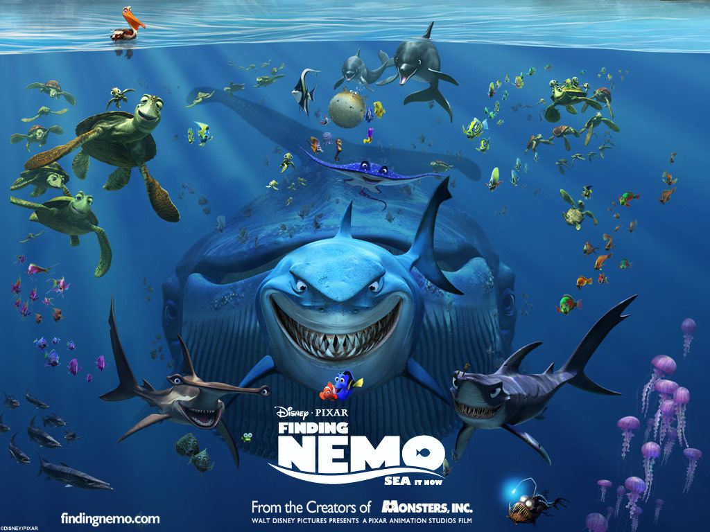 Fond d'ecran Le monde de Nemo 