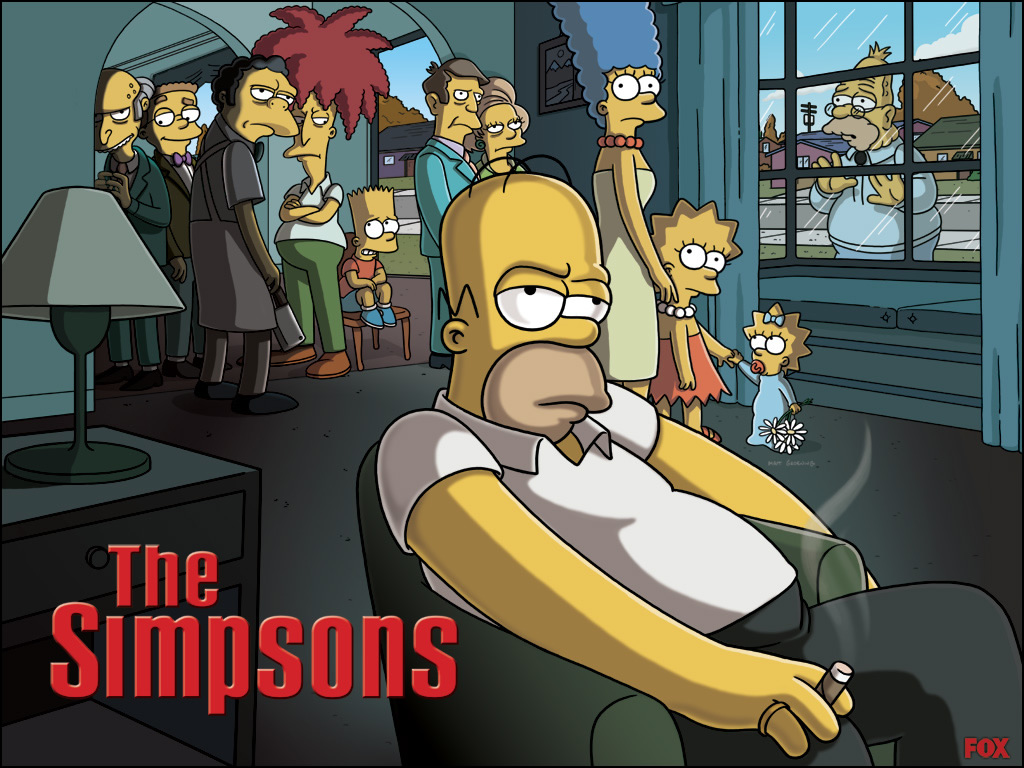 Fond d'ecran Les Simpson