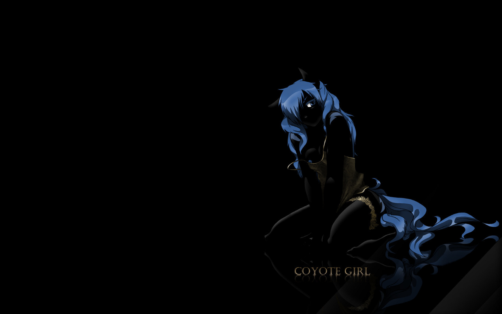 Fond d'ecran Coyote Girl