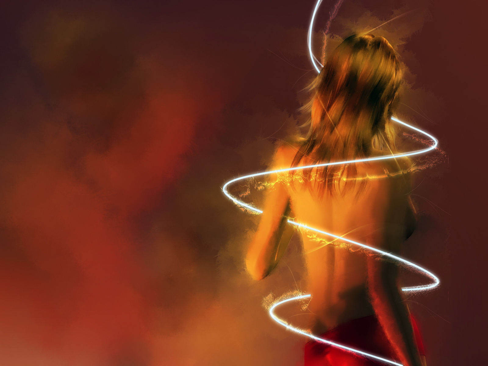 Fond d'ecran Around the girl