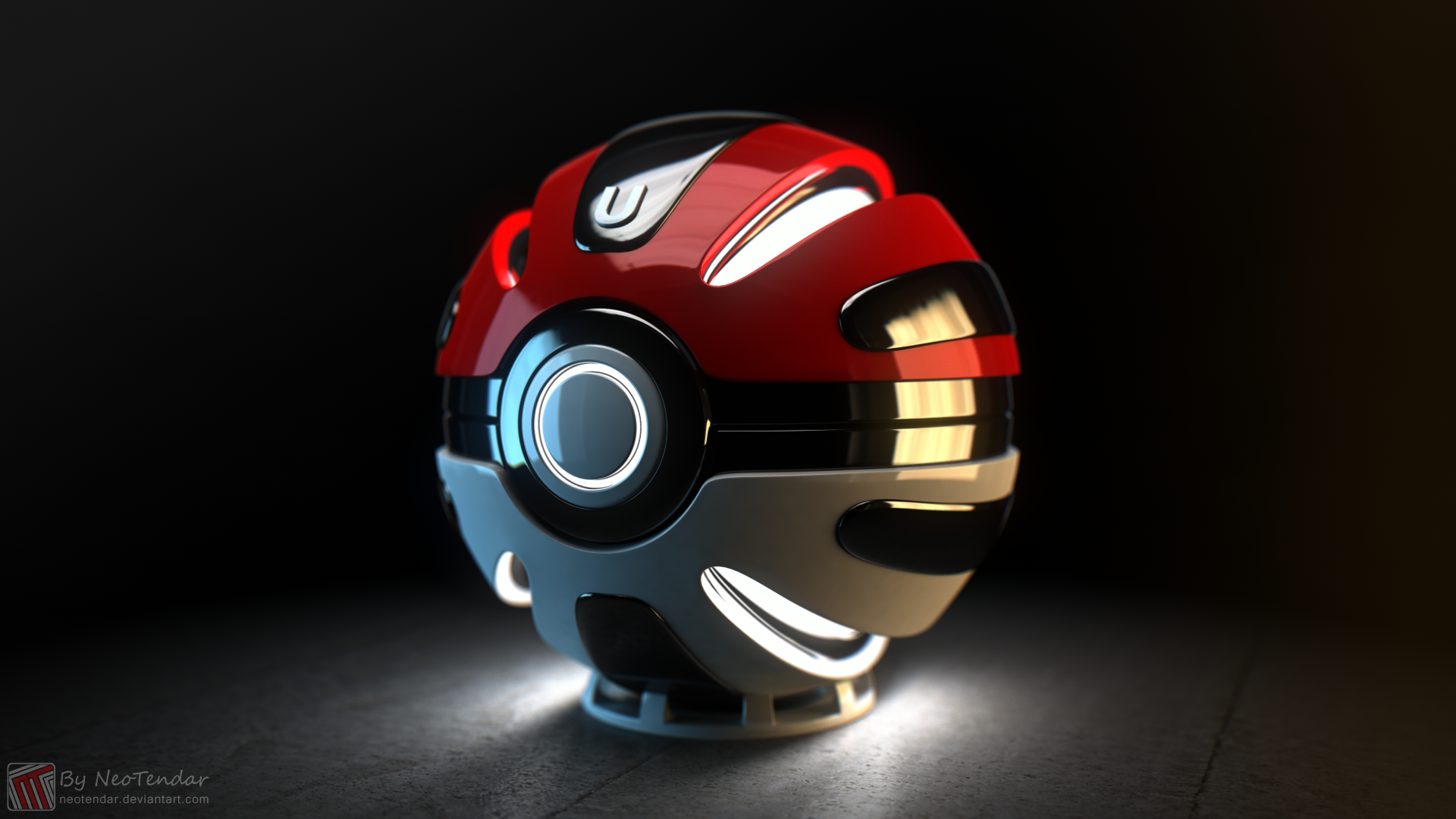 Fond d'ecran Future pokeball