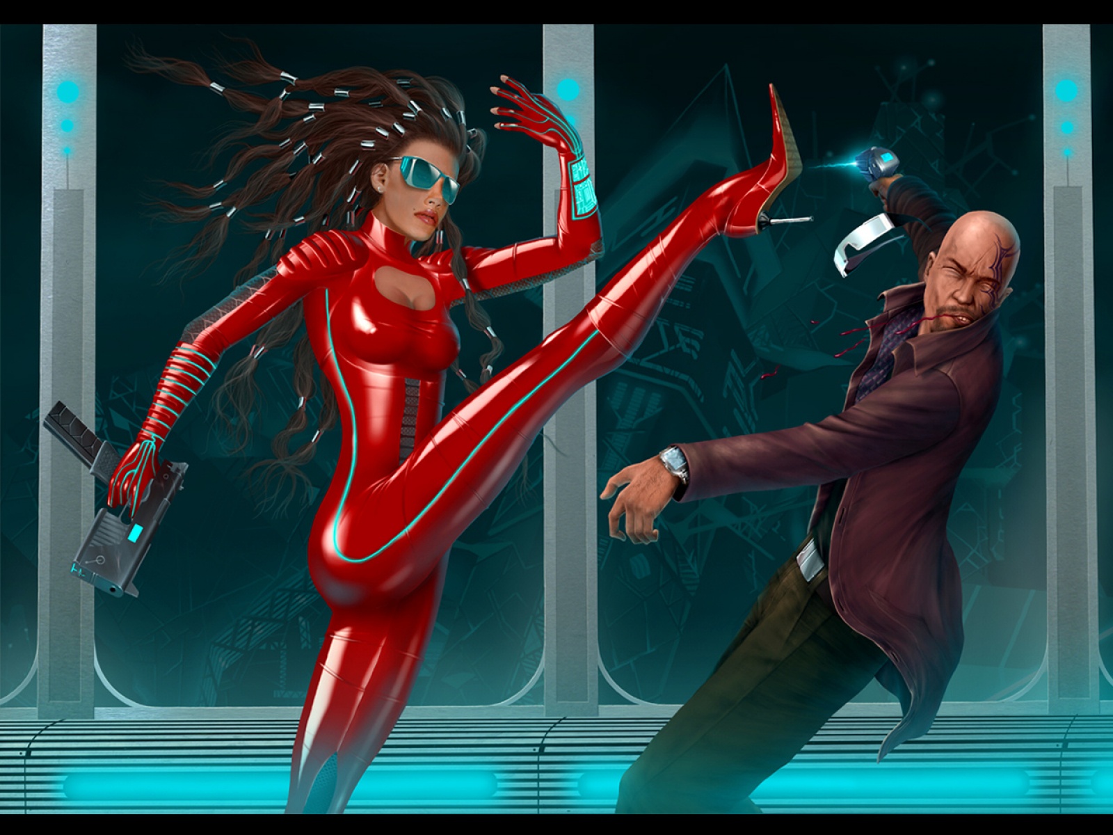 Fond d'ecran Girl Fight