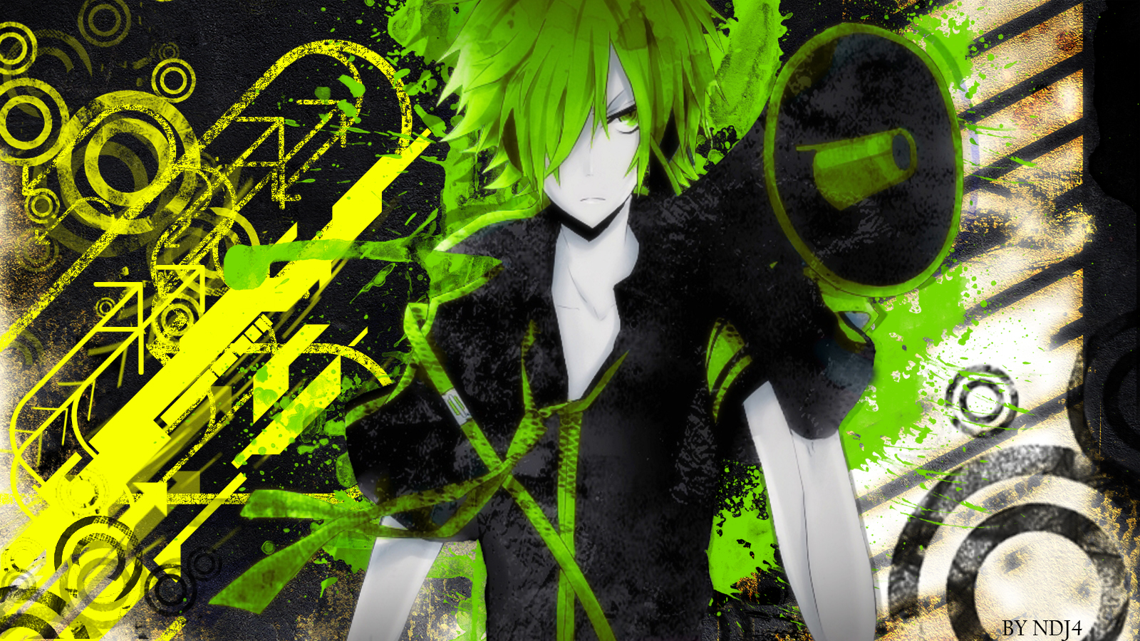 Fond d'ecran Sound green