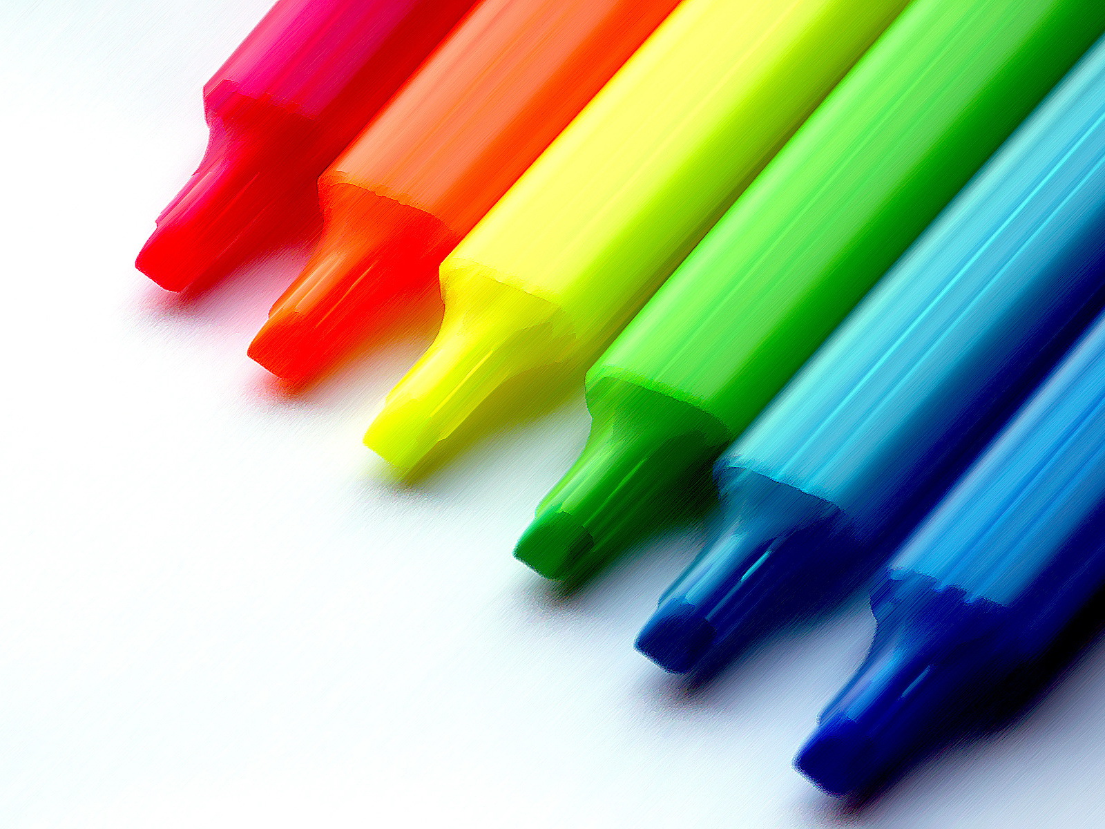 Fond d'ecran Crayons couleurs