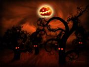 Arbres vivants Halloween