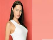 Angelina Jolie top blanc