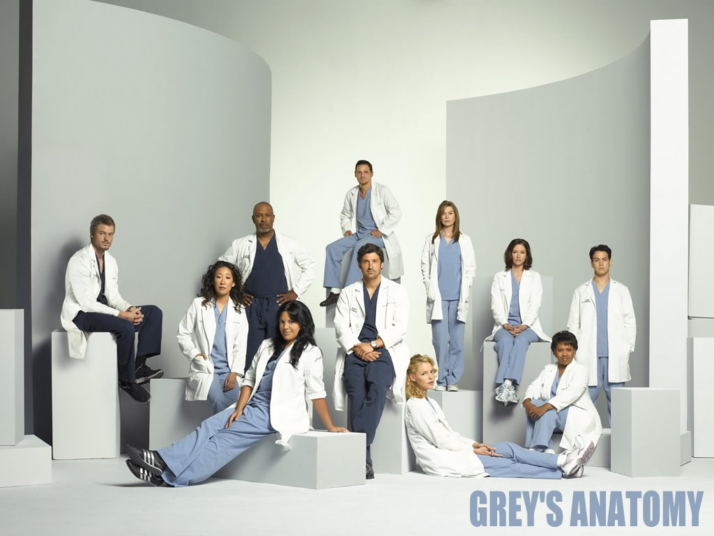 Fond d'ecran Les personnages de Grey's anatomy