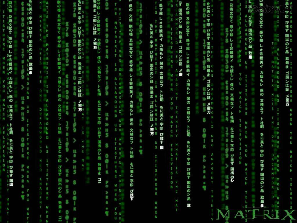 Fond d'ecran The matrix