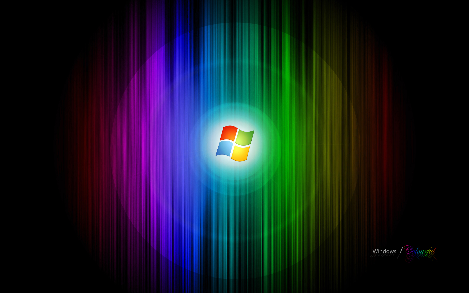 Fond d'ecran Windows 7 Colorful