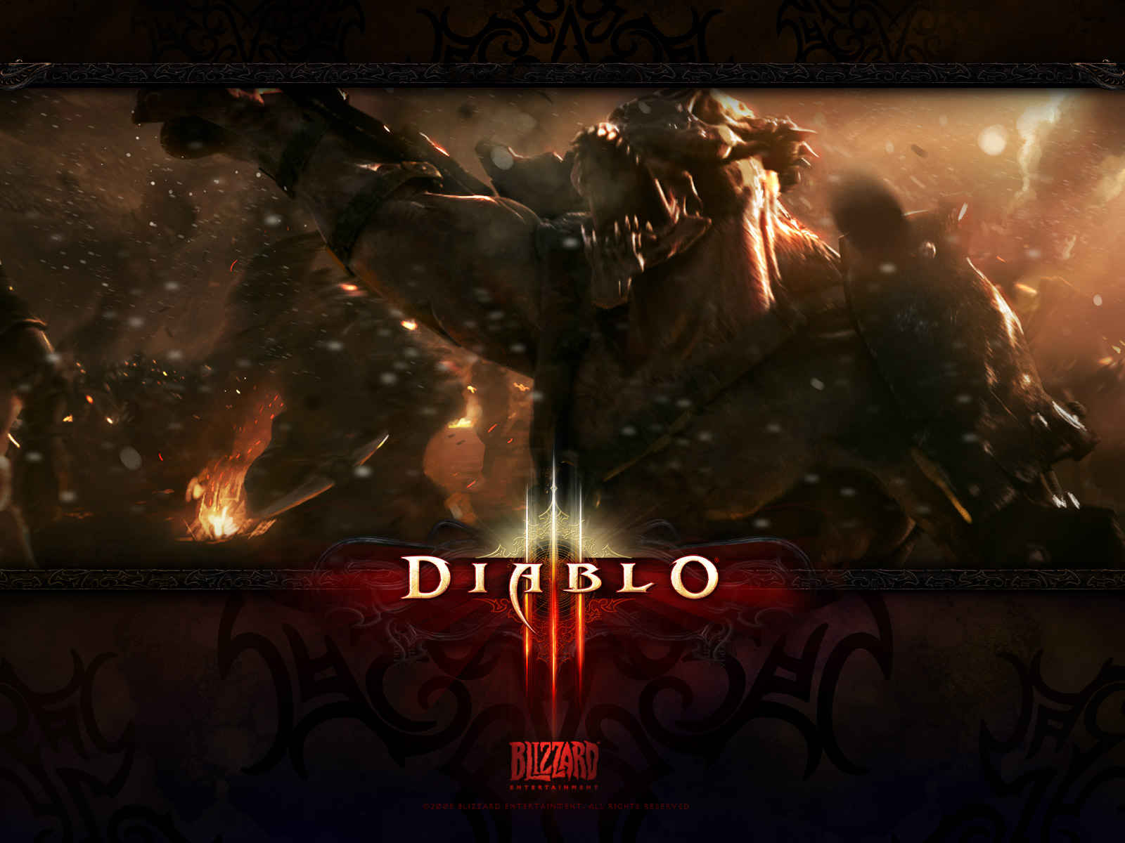 Fond d'ecran Monstre Diablo III