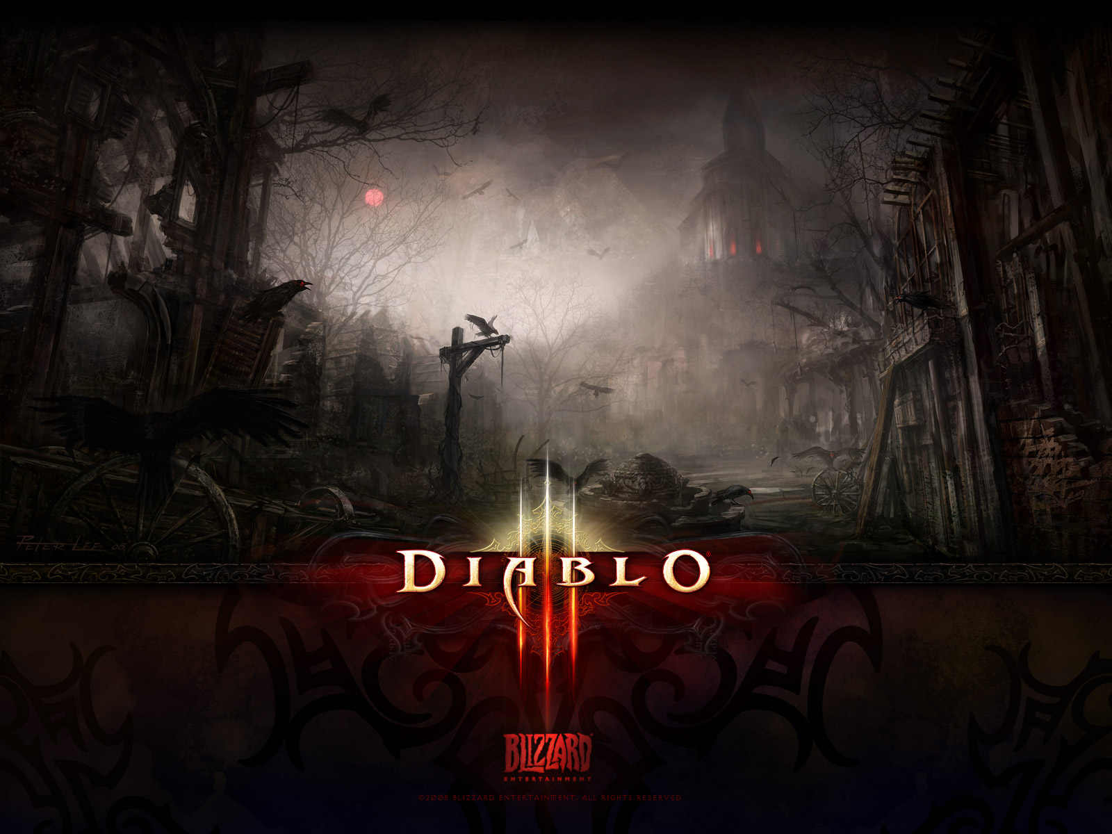 Fond d'ecran Monde de la nuit Diablo III