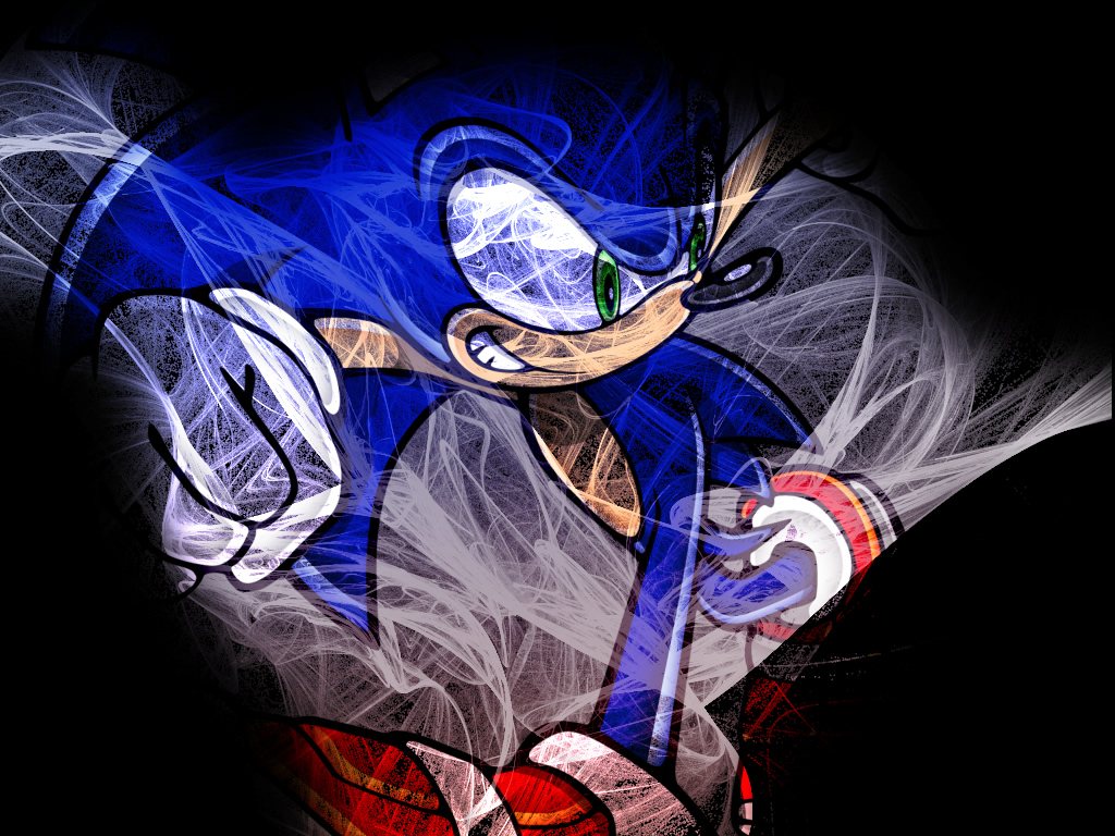 Fond d'ecran Sonic Dessin