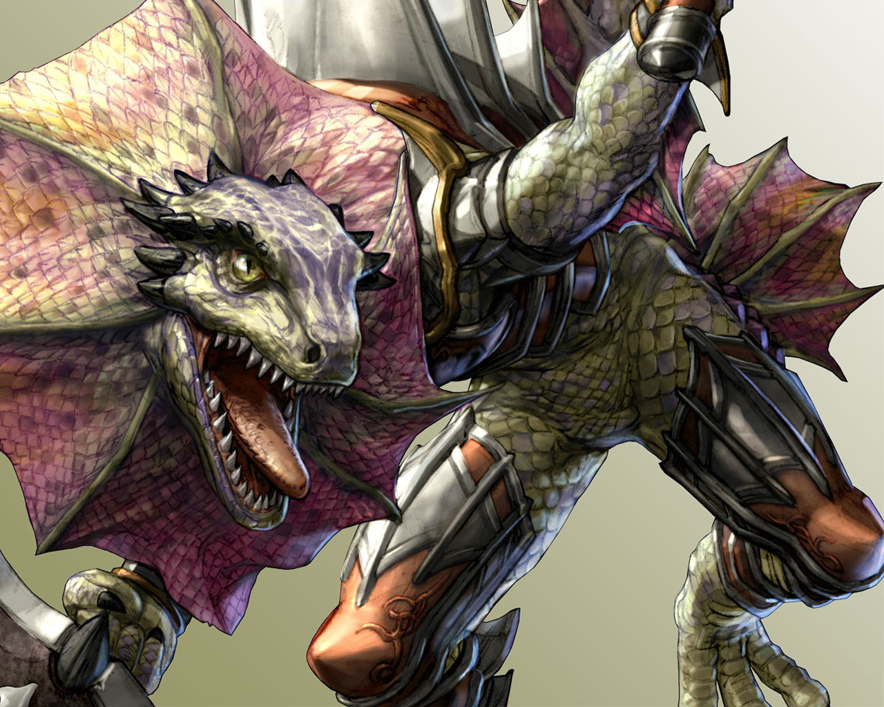 Fond d'ecran Lizardman Soul Calibur