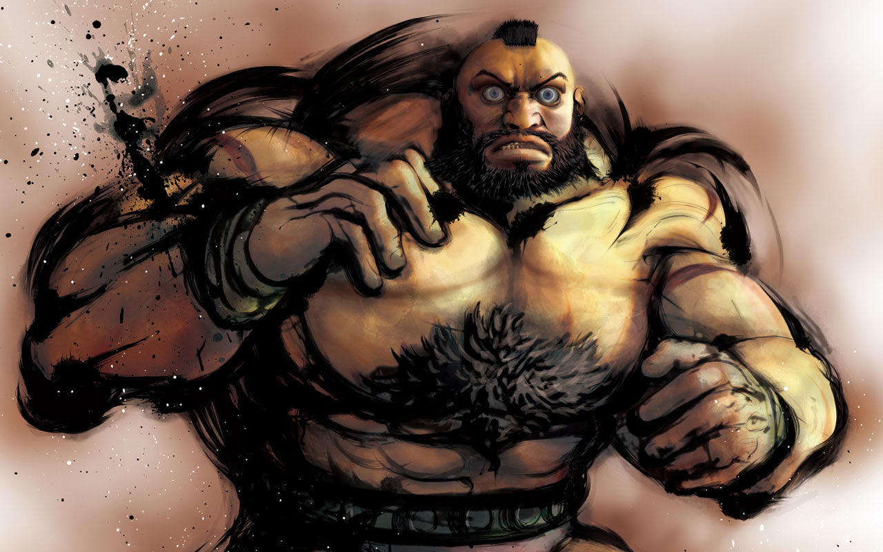 Fond d'ecran Street Fighter Zangief