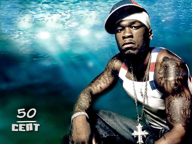 Fond d'ecran 50Cent dans l'eau