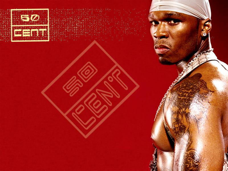 Fond d'ecran 50 Cent Red