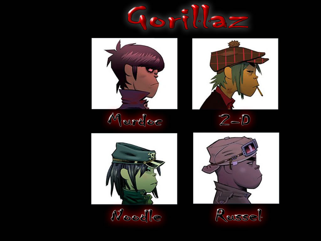 Fond d'ecran Gorillaz