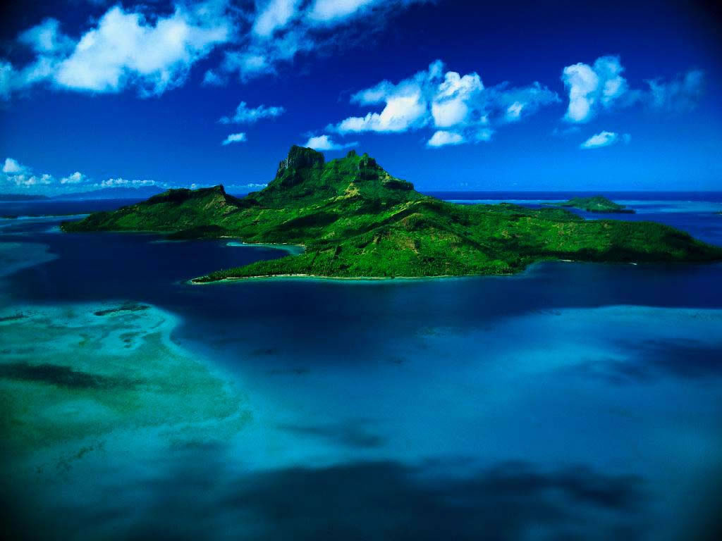 Fond d'ecran Ile et ile dserte