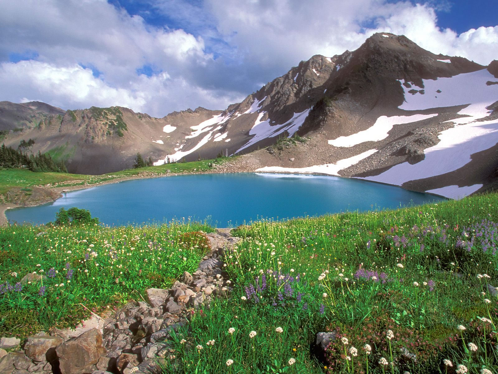 Fond d'ecran Paysage : Montagne