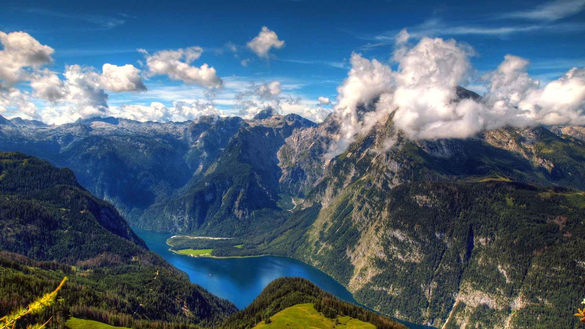 Fond d'ecran Vue des hauteurs