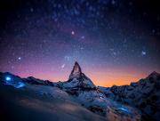 Pic montagne dans les toiles