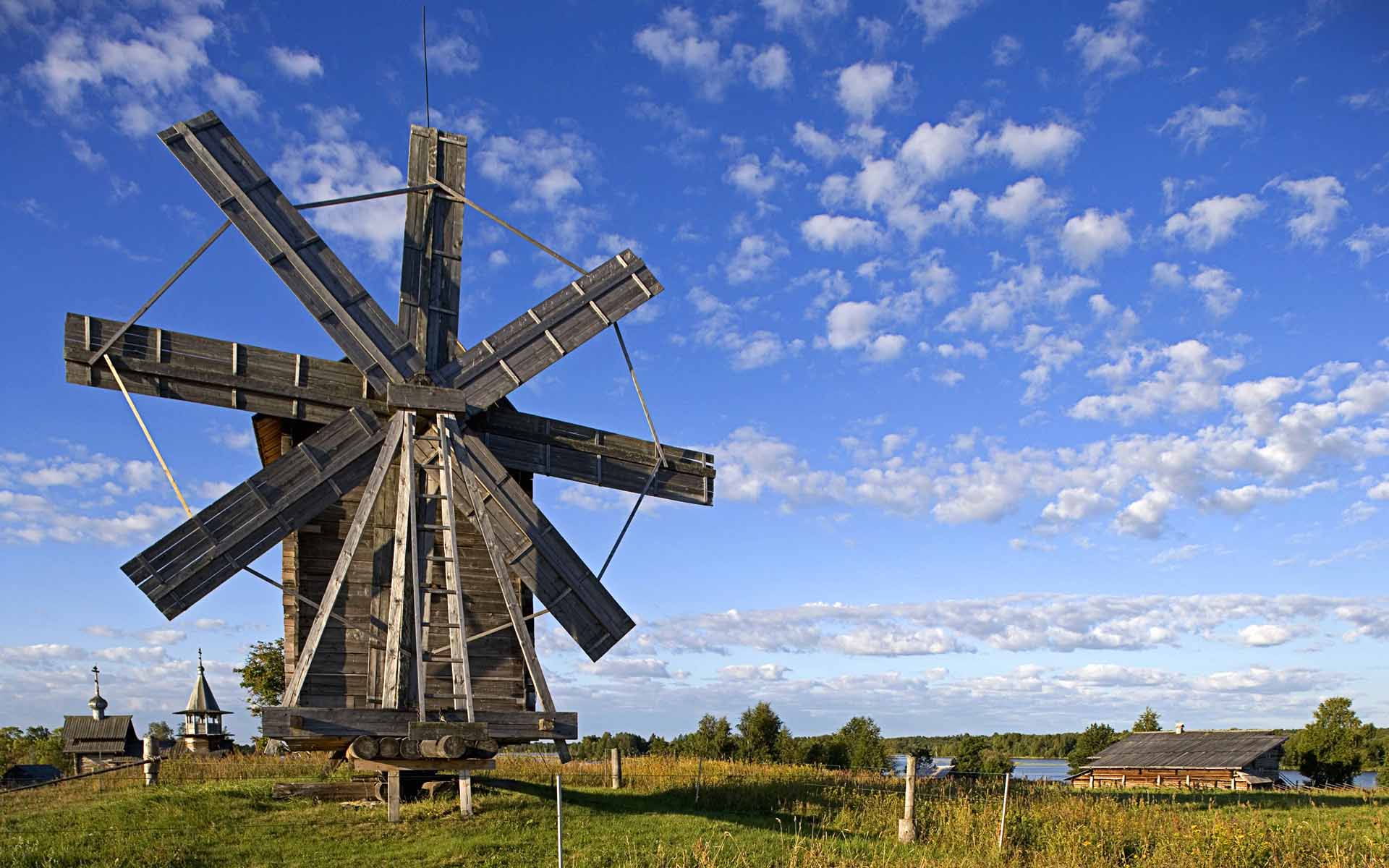 Fond d'ecran Vieux Moulin