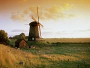 Moulin en pleine nature