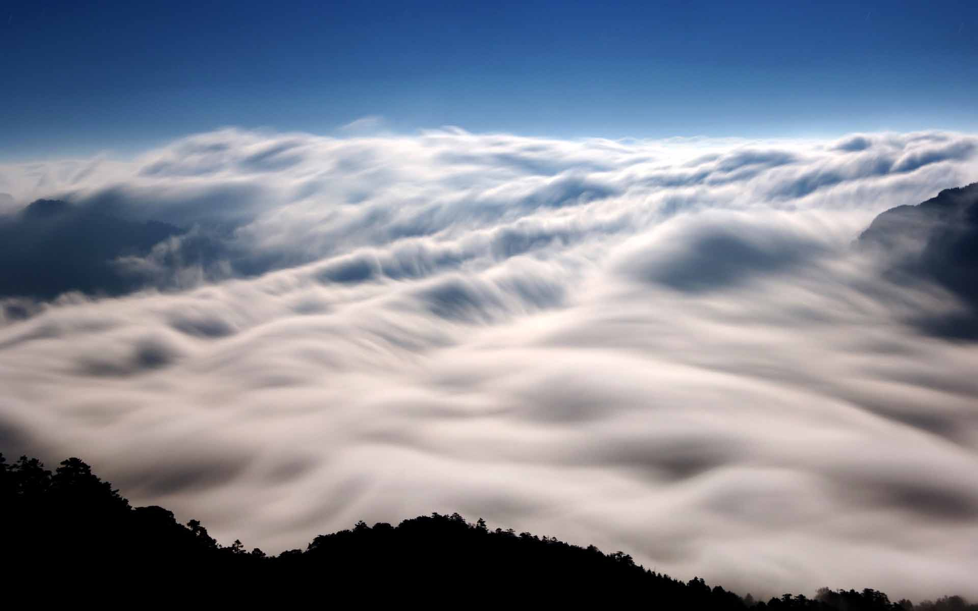 Fond d'ecran Nuages de coton