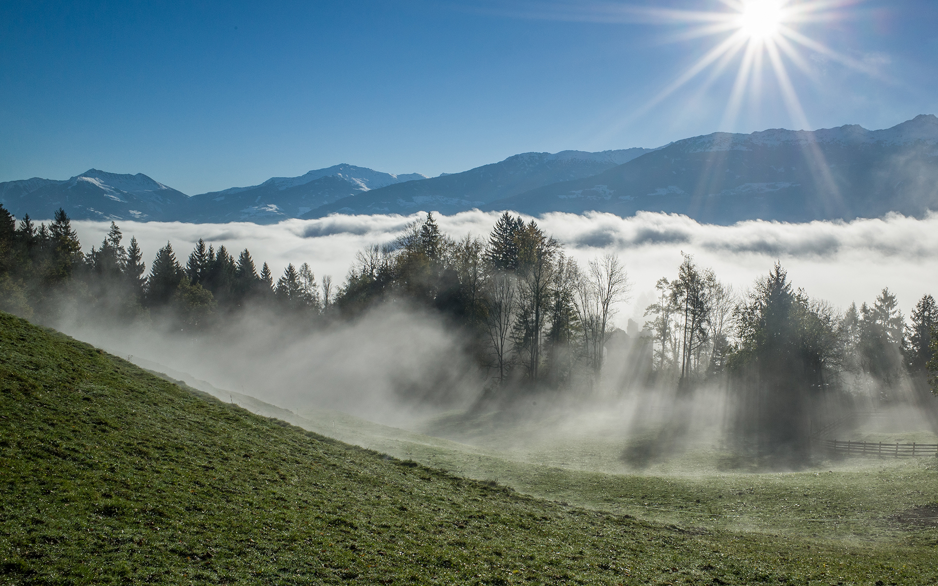 Fond d'ecran Nuages bas