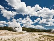 Nuages et terre