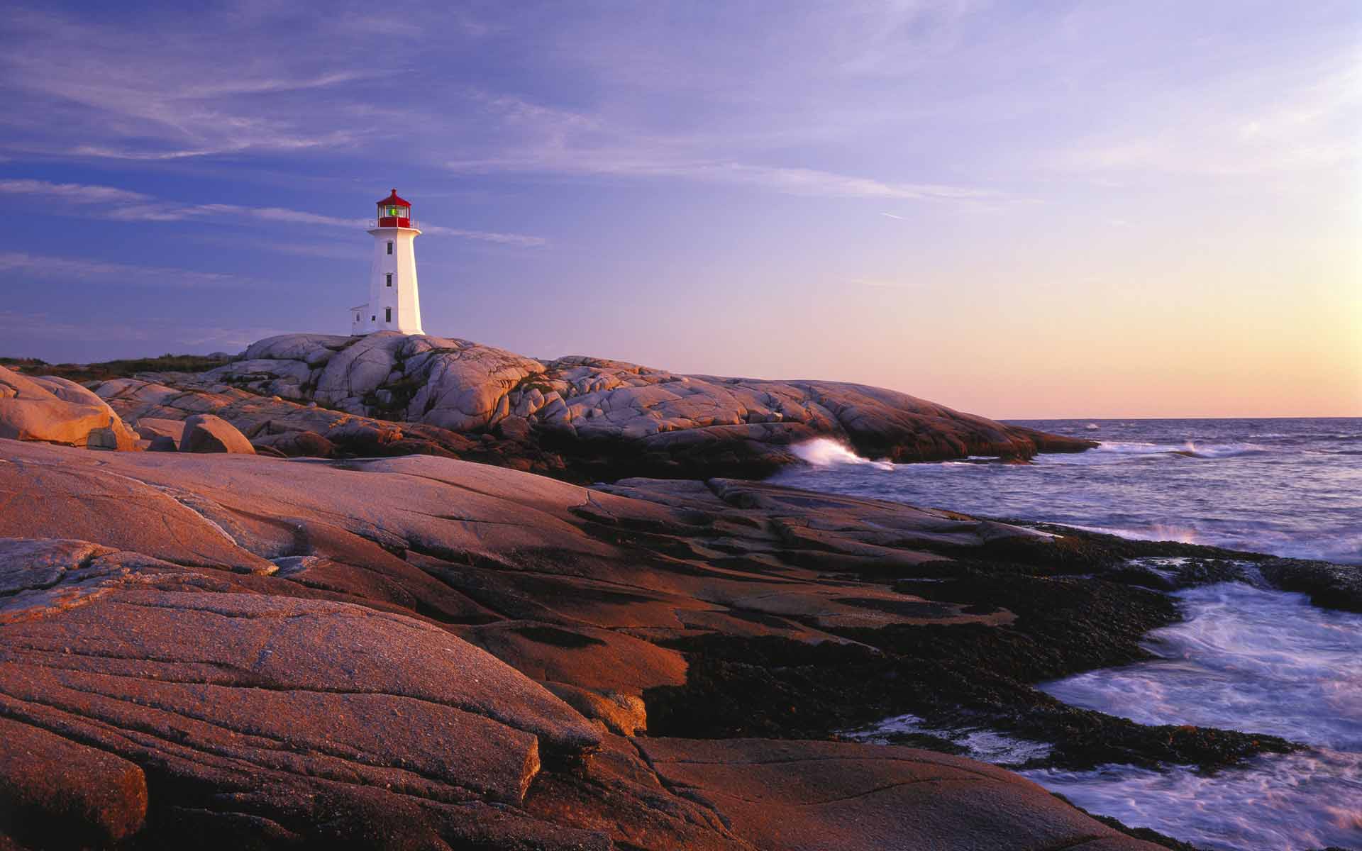 Fond d'ecran Phare sur la roche