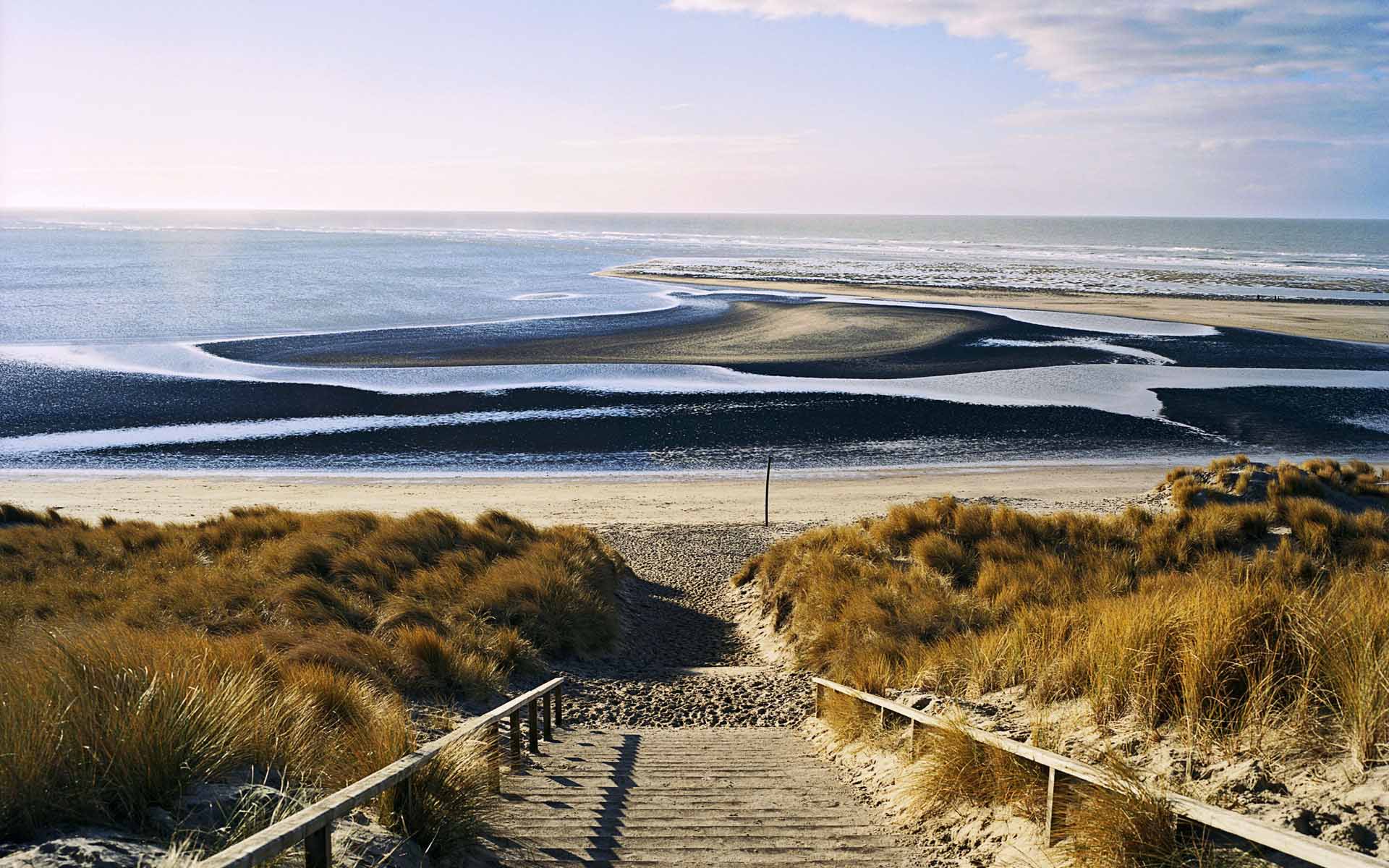 Fond d'ecran Descente sur le sable