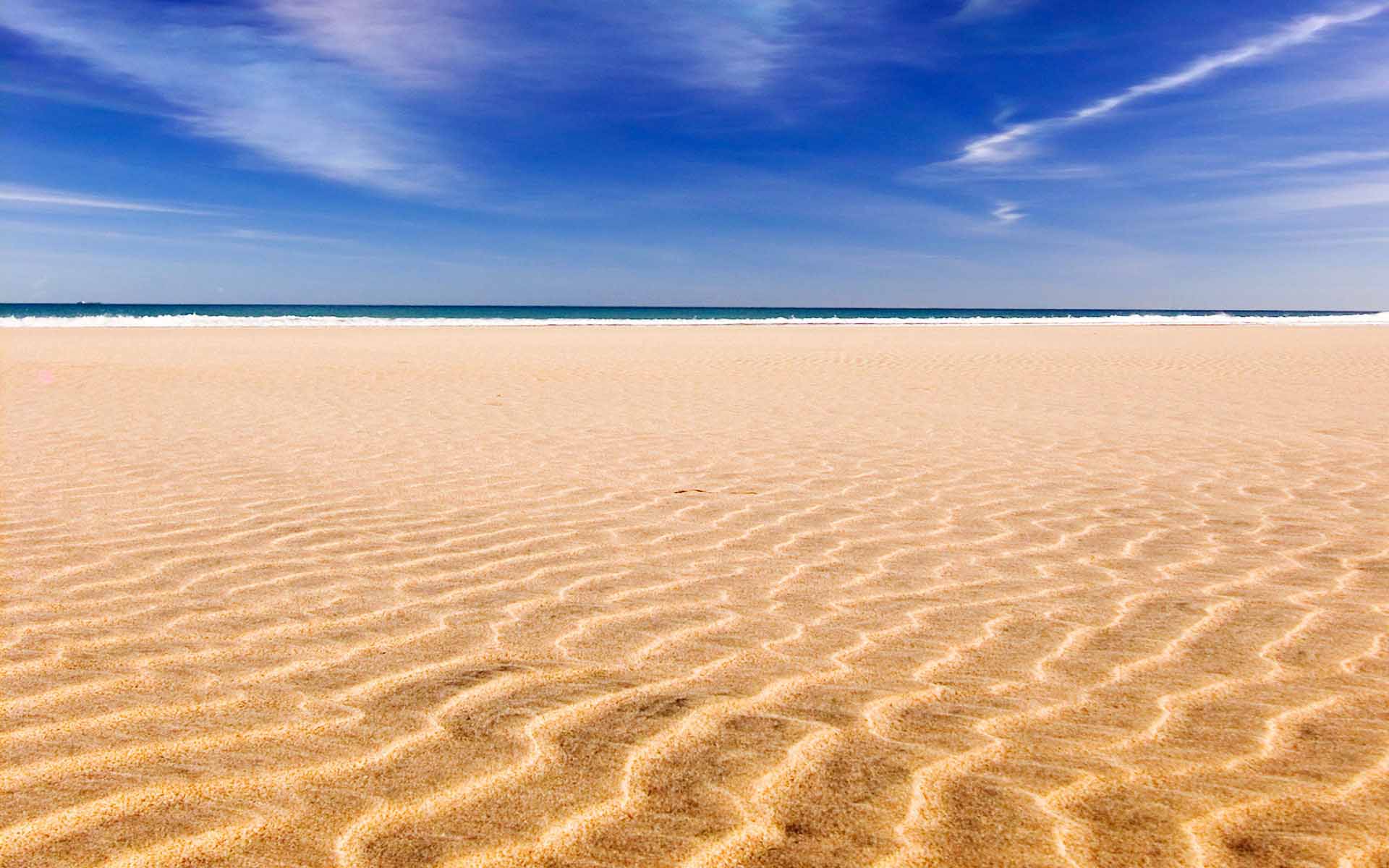 Fond d'ecran Sable dform par les vagues