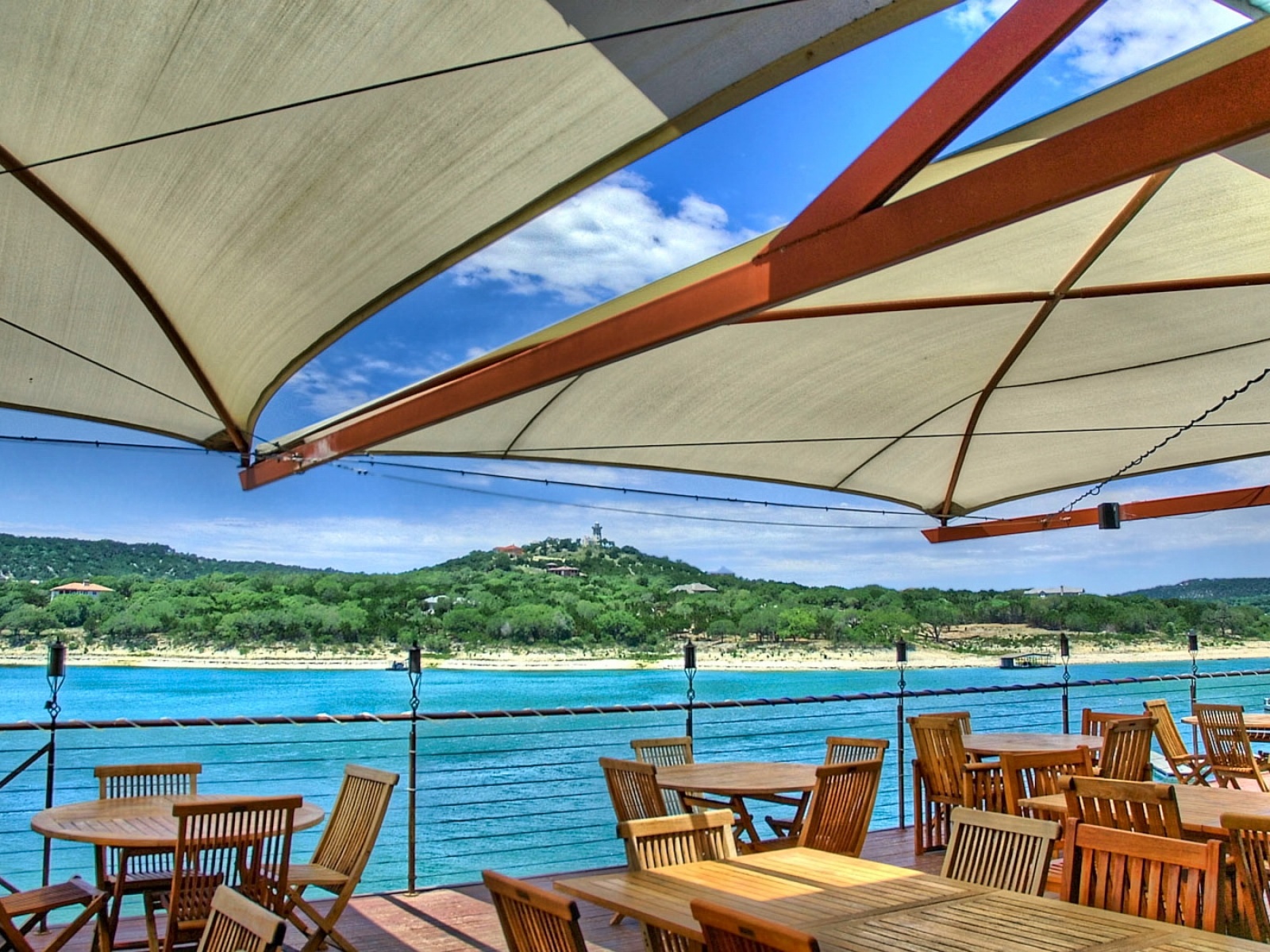 Fond d'ecran Terrasse Soleil