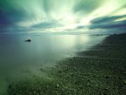 Plage de cailloux