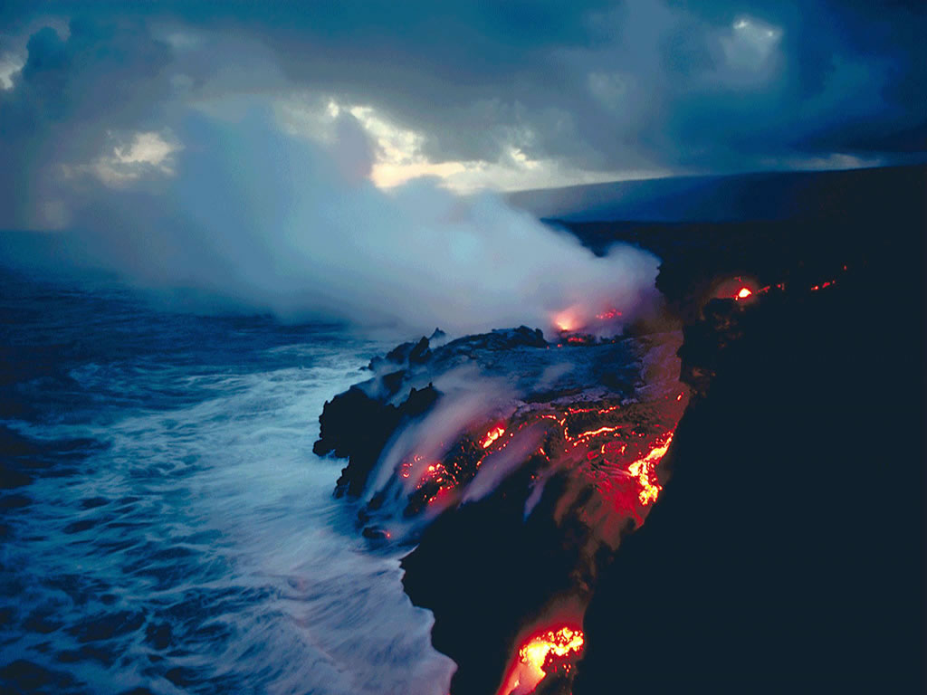 Fond d'ecran Volcan