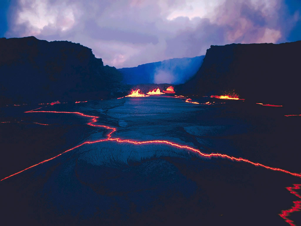 Fond d'ecran Volcan