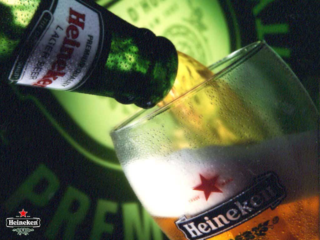 Fond d'ecran Servir Heineken