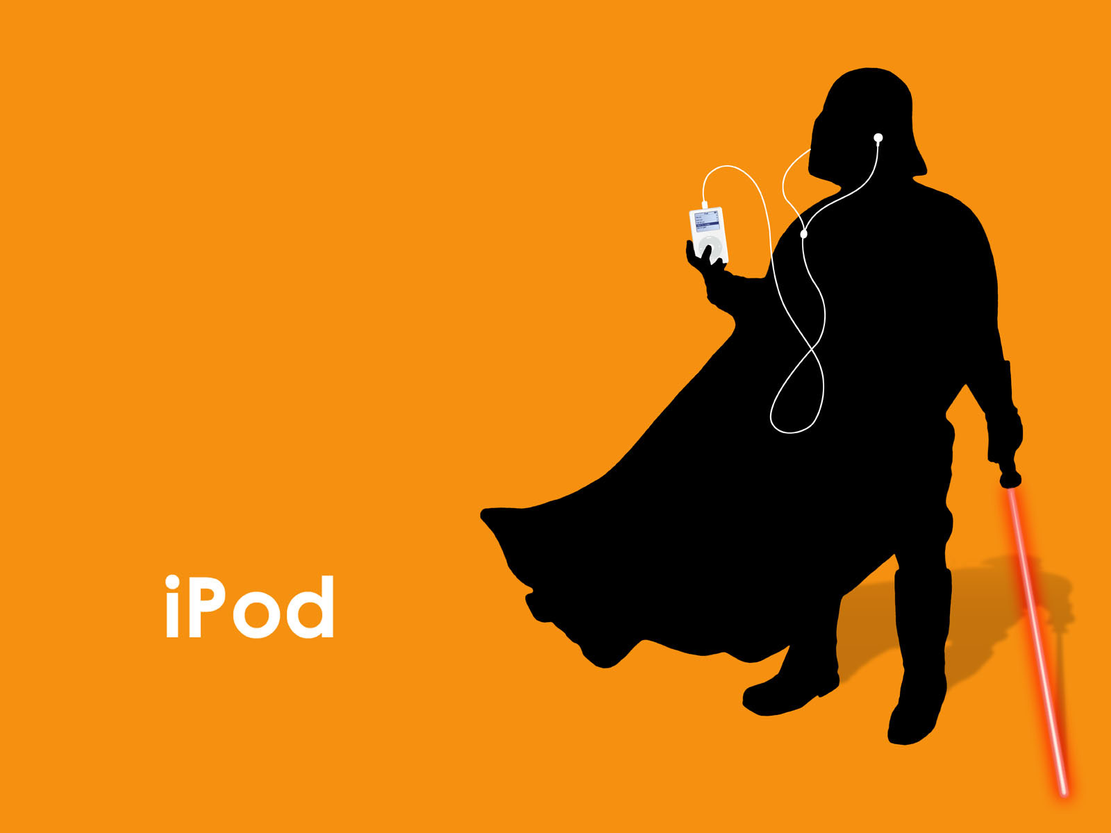 Fond d'ecran Dark Vador iPod