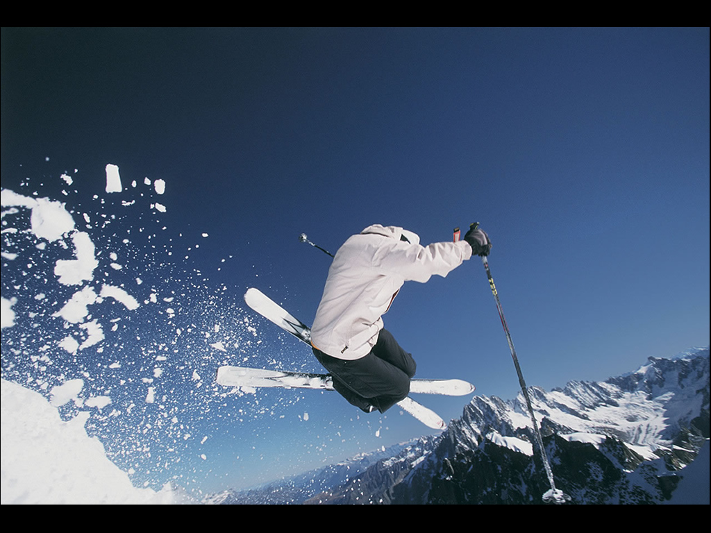 Fond d'ecran Saut en ski