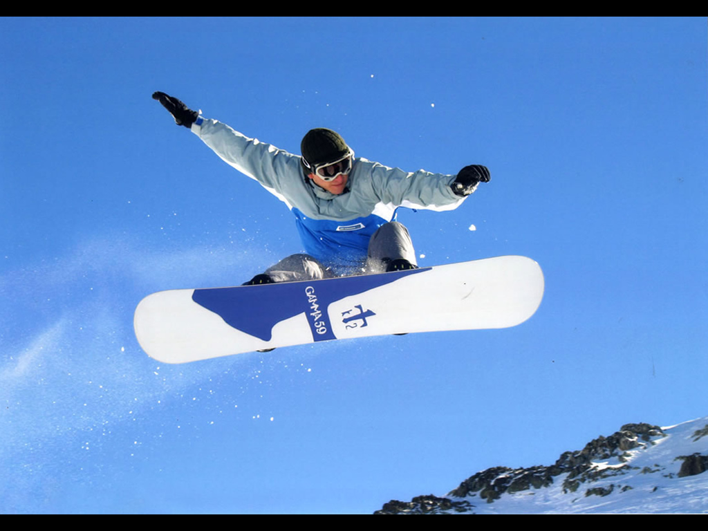 Fond d'ecran Snowboard