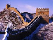 Muraille de Chine sous la neige