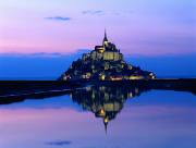 Mont St Michel de nuit