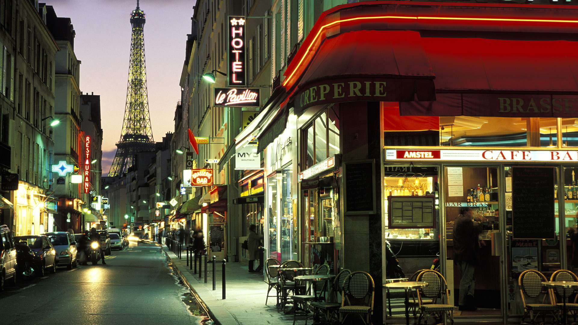 Fond d'ecran Jolie rue de Paris